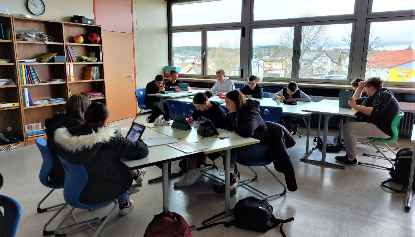 Lerngruppe 8 besucht Digitale Bildungsmesse Visionen Balingen