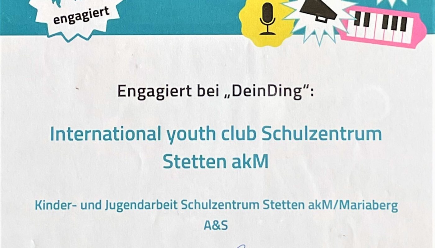 Clubul Internațional de Tineret Stetten la DeinDing 2023