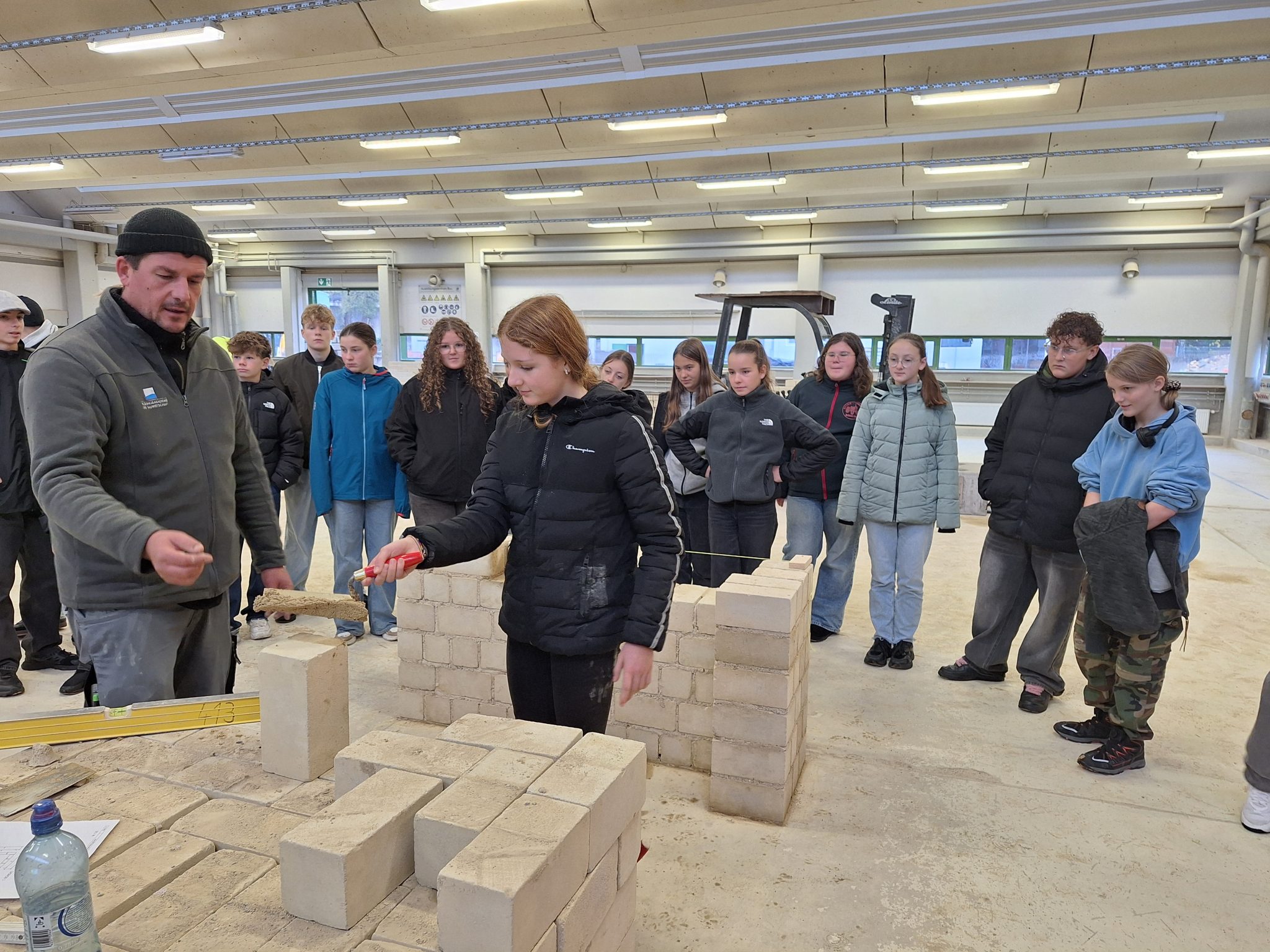 Ein Tag im Bauhandwerk
