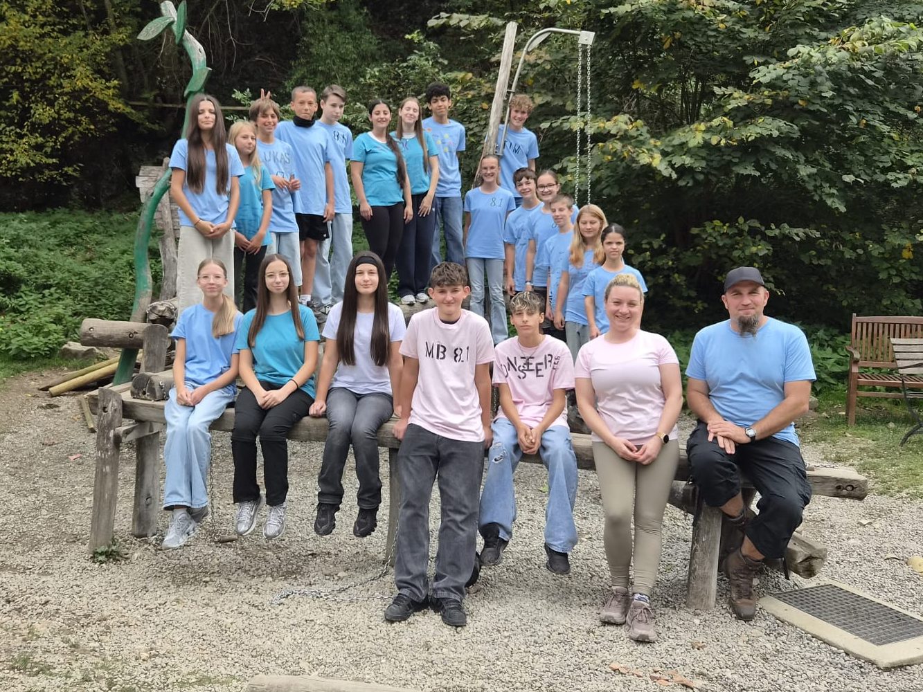 Gruppenbild Walderlebnistage Erbstetten